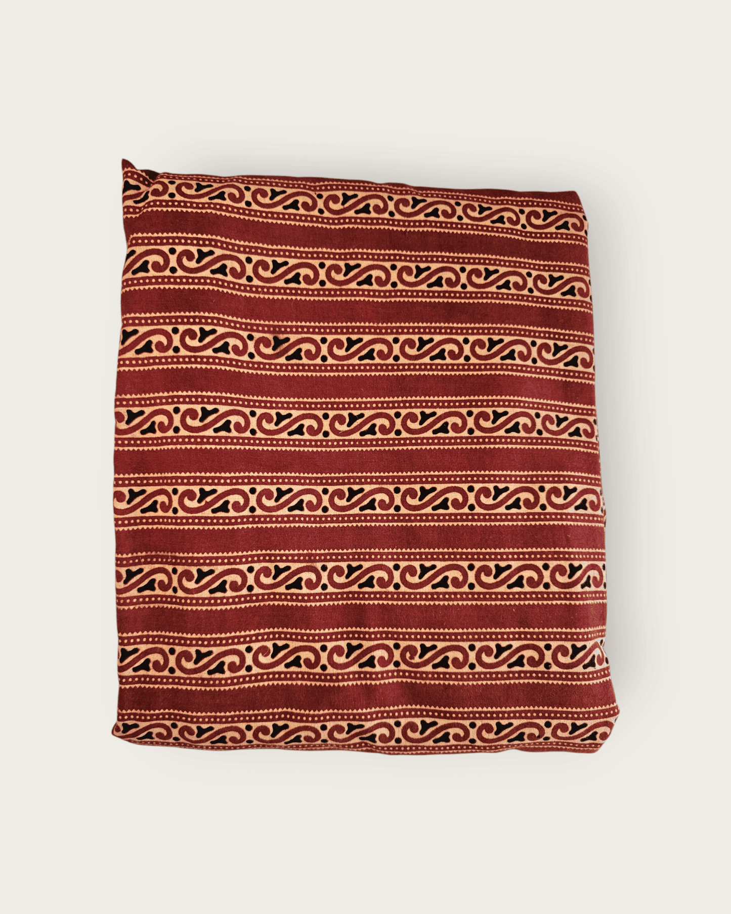 Ajrakh Gurjari Handblock Cotton Material