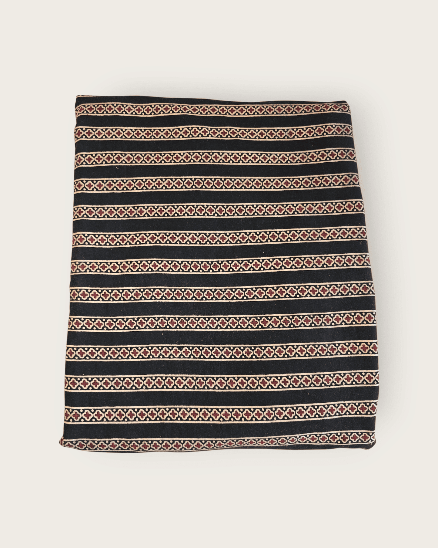 Ajrakh Gurjari Handblock Cotton Material
