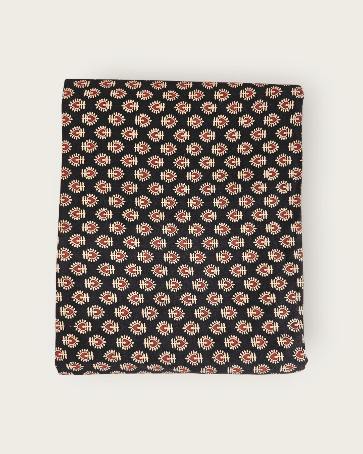 Ajrakh Gurjari Handblock Cotton Material