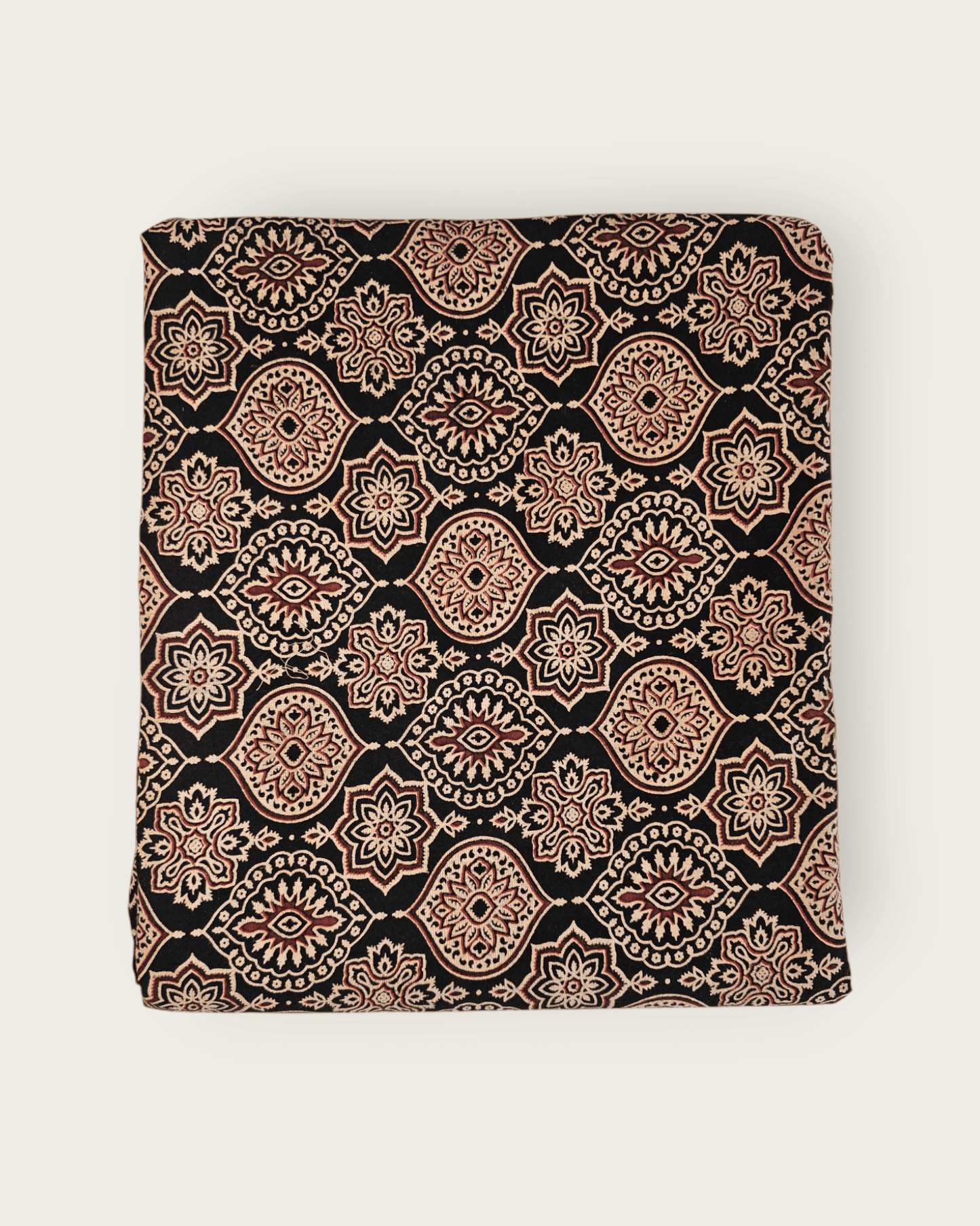 Ajrakh Gurjari Handblock Cotton Material