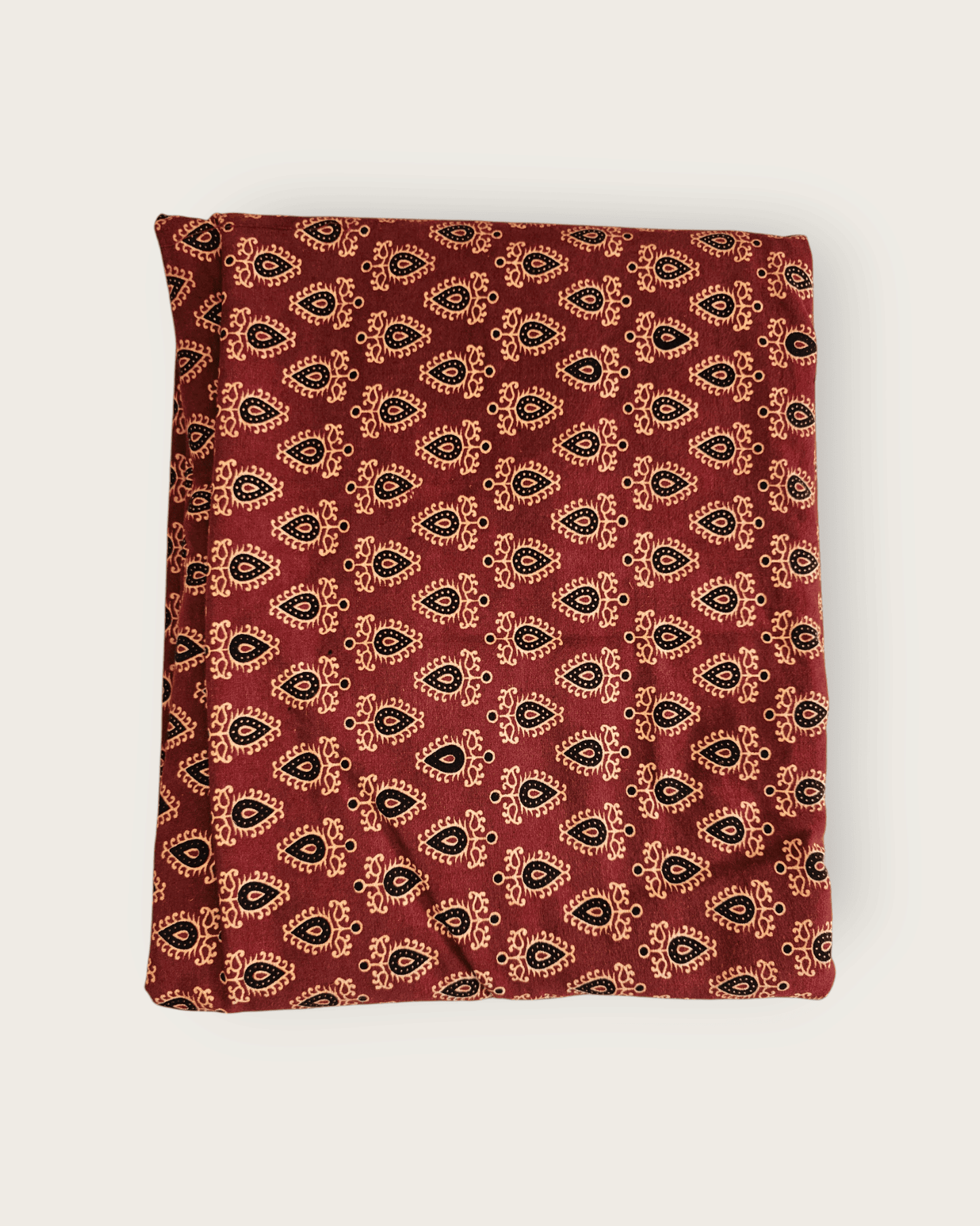 Ajrakh Gurjari Handblock Cotton Material