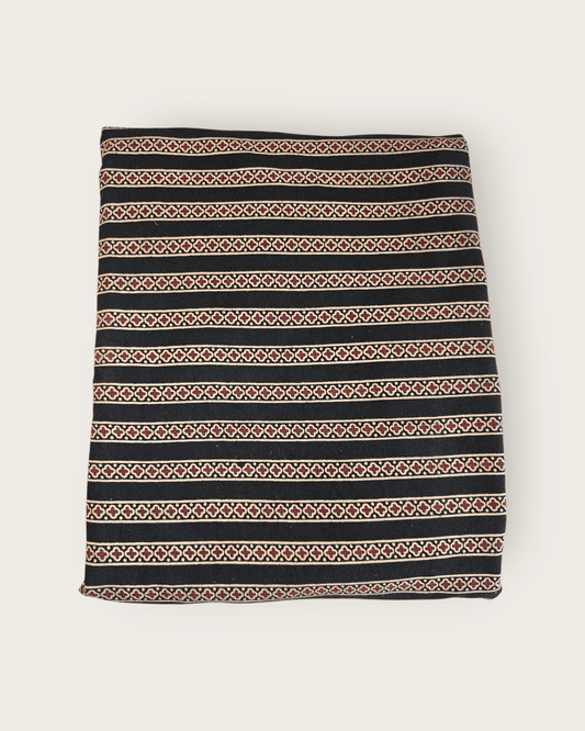 Ajrakh Gurjari Handblock Cotton Material