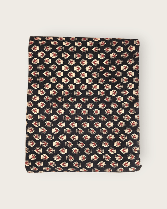 Ajrakh Gurjari Handblock Cotton Material